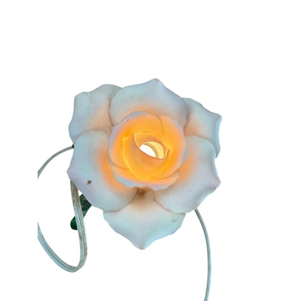 Patriot Lighting Rose Flower LED Plug-In‎ Accent Light Inline Switch vintage